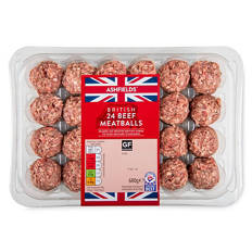 British Beef Meatballs 24 Pack