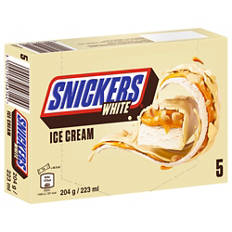 Barretta gelato, Snickers bianco