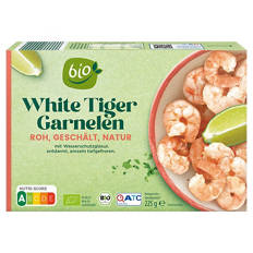 Bio-Garnelen 225 g, White Tiger