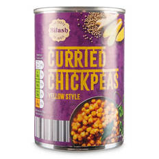 Yellow Style Curried Chickpeas