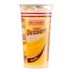Sahnedessert, Vanille