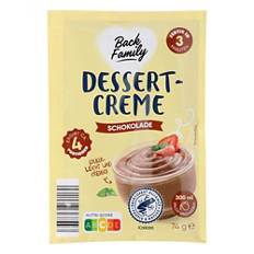 Crema dessert, cioccolato