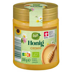 Bio-Honig 500 g, Cremig