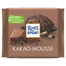 Schokolade Bunte Vielfal, Kakao Mousse