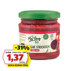 Bio veganski namaz, rdeča pesa - hren