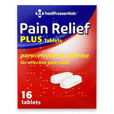 Pain Relief Plus Paracetamol & Caffeine Tablets
