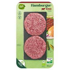 Bio-Rinder-Burger 260 g