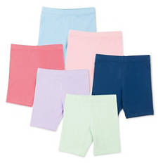 Short de cycliste pour enfants vert/violet/rose, taille 92