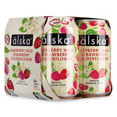Raspberry, Strawberry & Elderflower Cider