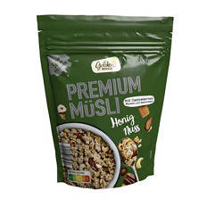 Premium Müsli 500 g, Honig Nuss