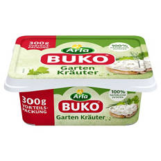 Buko Frischkäse 300 g, Gartenkräuter