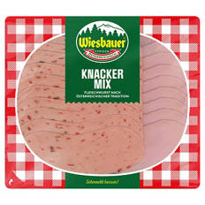 Aufschnitt, Knackermix 200 g