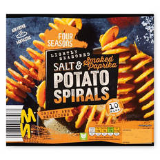 Potato Spiral Skewers Salt & Paprika