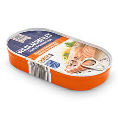 Wildlachsfilet, Pfeffer/Zitrone