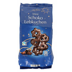 Mini biscotti di panpepato al cioccolato, al latte