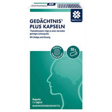 Mental Health Kapseln Mix 1, Gedächtnis+Konzentration