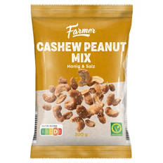 Cashew-Erdnuss-Mix 200 g, Honig und Salz