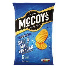 Salt & Vinegar Ridge Cut Crisps