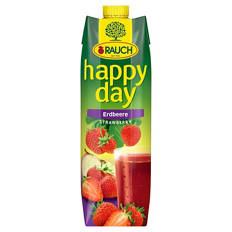 Fruchtsaft Happy Day 1 l, Erdbeere