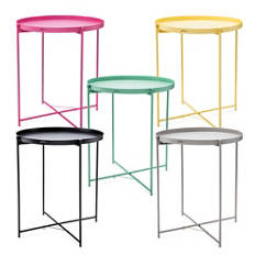 Table avec plateau, noir