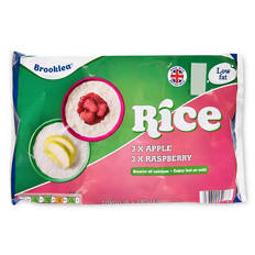 Apple & Raspberry Rice Pudding 6 Pack