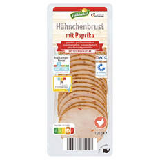 Hähnchenbrust 150 g, Paprika
