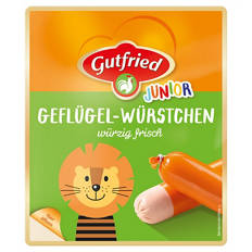 Junior Geflügel Mini Würstchen 100 g