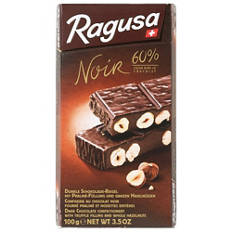 Plaque de chocolat, noir