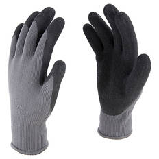 Winter-Arbeitshandschuhe, Schwarz, S