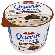 Quarkcreme mit Schokoraspeln 200 g, Stracciatella