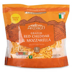 Grated Red Cheddar & Mozzarella Cheese