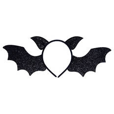 Halloween-Artikel, Haarreif Fledermaus