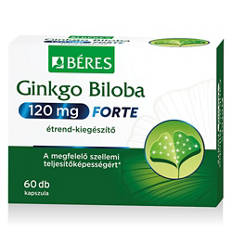 Ginkgo Biloba kapszula, 60 darab