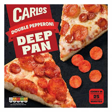 Deep Pan Pepperoni Pizza