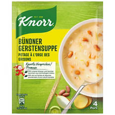 Trio de soupes en sachet, orge des Grisons