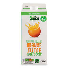 100% Pure Squeezed Orange Juice with Bits