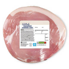 Unsmoked Gammon Joint Typically 1kg