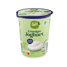 Bio-Joghurt 500 g, 3,8 % Fett