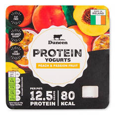 Peach & Passion Fruit Yogurts 4 Pack