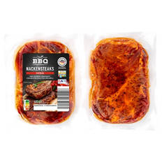 Schweine-Nackensteak 600 g, mariniert, Paprika