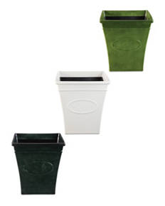 Large Square Olive Planter