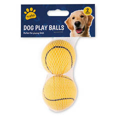 Dog Play Balls 2 Pack