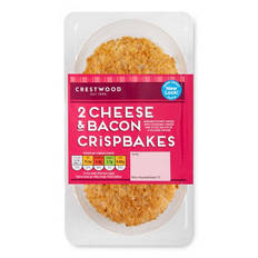 Cheese & Bacon Crispbakes 2 Pack