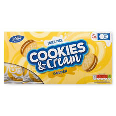Golden Cookies & Cream Snackpack