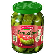 Cornichons Mix, Honig-Chili 180 g