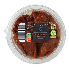 Mediterrane Antipasti, getrocknete Tomaten