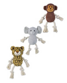 Plush Knotted Rope Toy