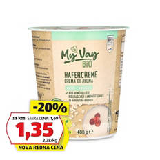 Bio jogurtova alternativa, oves