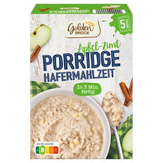 Porridge 325 g, Apfel-Zimt