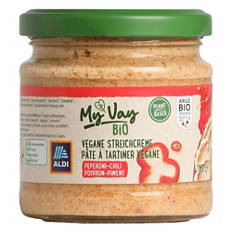 Tartinable végan et BIO, poivron-piment